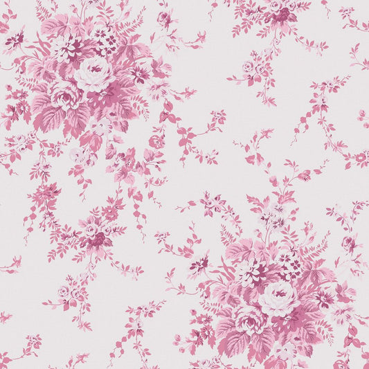 Garden Floral Wallpaper - Shabby Chic - 125126 - Premier Wallcovering