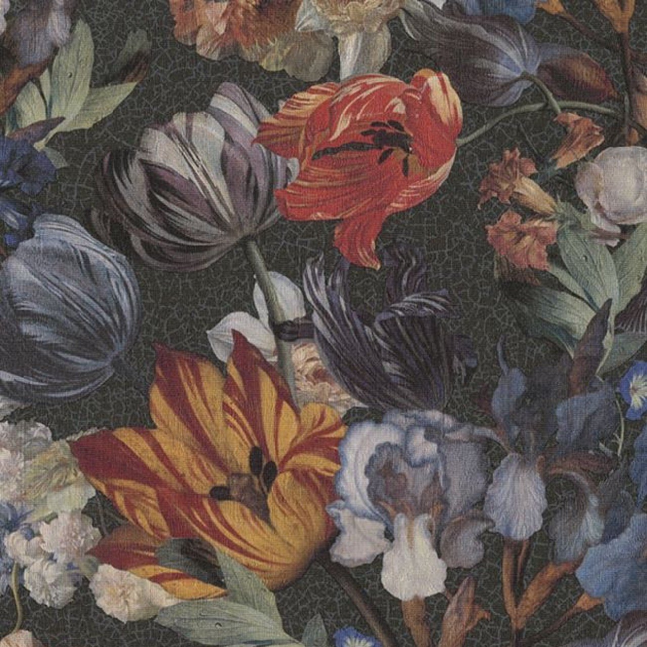 Garden Party Masterpiece Wallpaper - Black - Eijffinger - 358010 - Premier Wallcovering