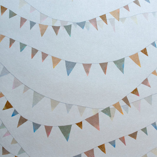 Garland Great Kids Wallpaper - Light Blue - Hohenberger - 26824 - Premier Wallcovering