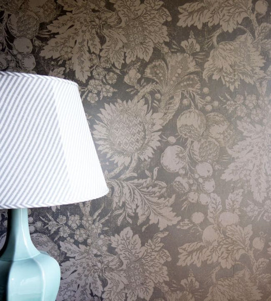 Garthwaite Wallpaper - Pewter - Madeaux - W1600 - 01 - Premier Wallcovering