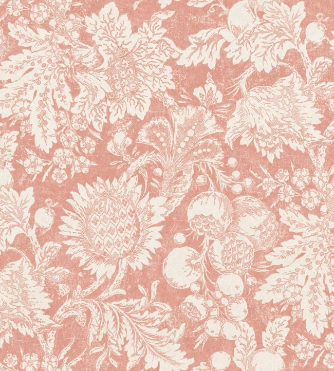 Garthwaite Wallpaper - Coral - Madeaux - W1600 - 06 - Premier Wallcovering