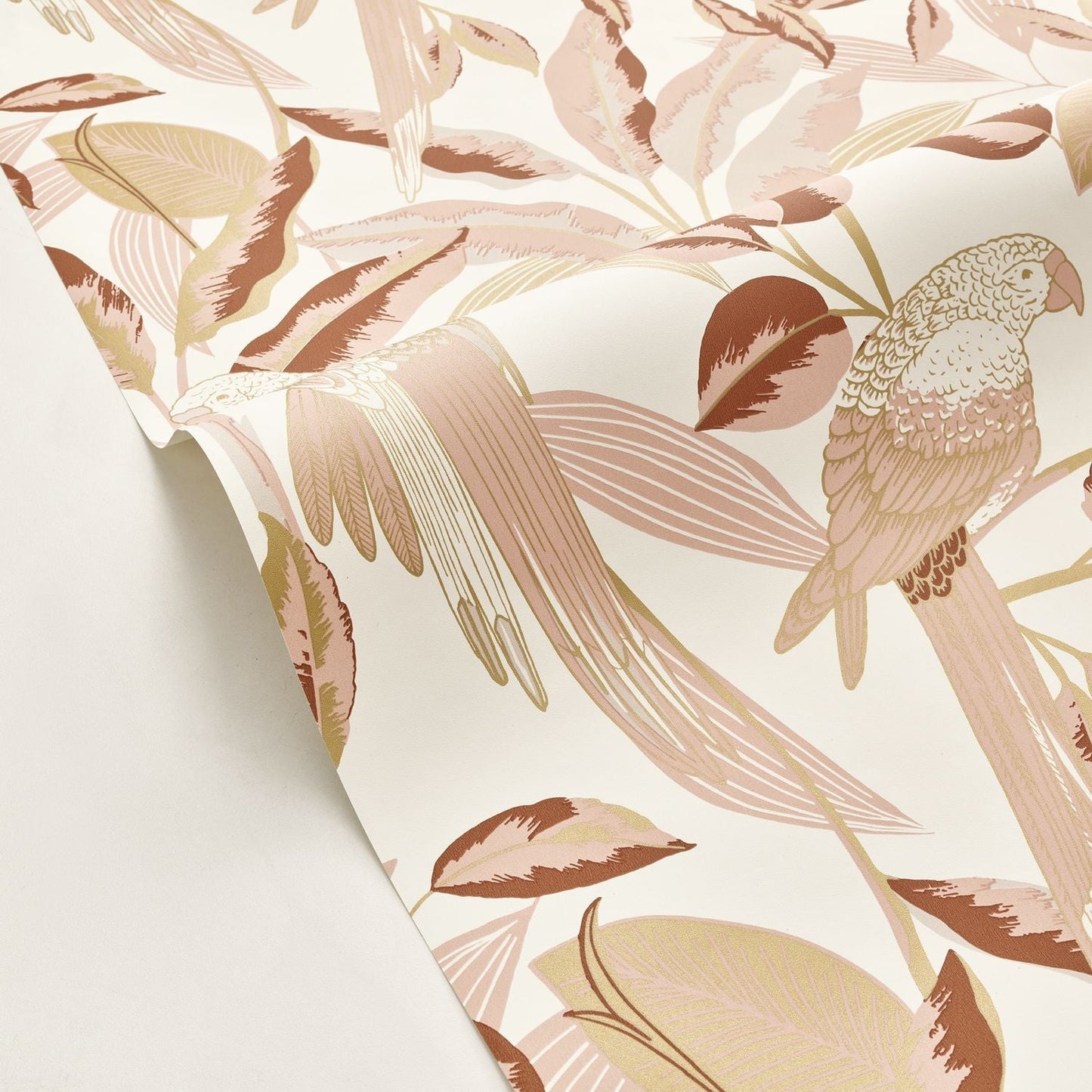 Gary Wallpaper - Rose  - Caselio - 103790414 - Premier Wallcovering