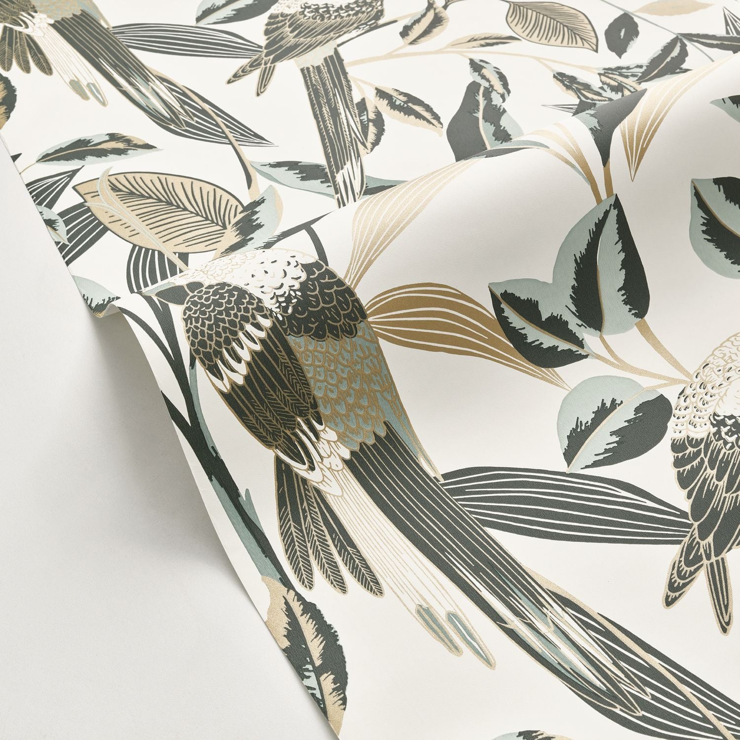 Gary Wallpaper - Eucalyptus - Caselio - 103790725 - Premier Wallcovering