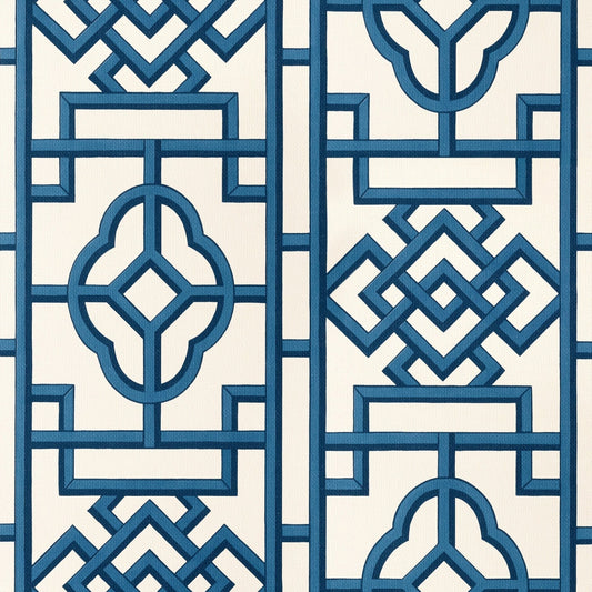 Gateway Wallpaper - Navy - Thibaut - T13314 - Premier Wallcovering