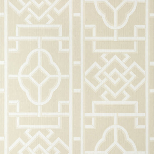 Gateway Wallpaper - Beige - Thibaut - T13309 - Premier Wallcovering