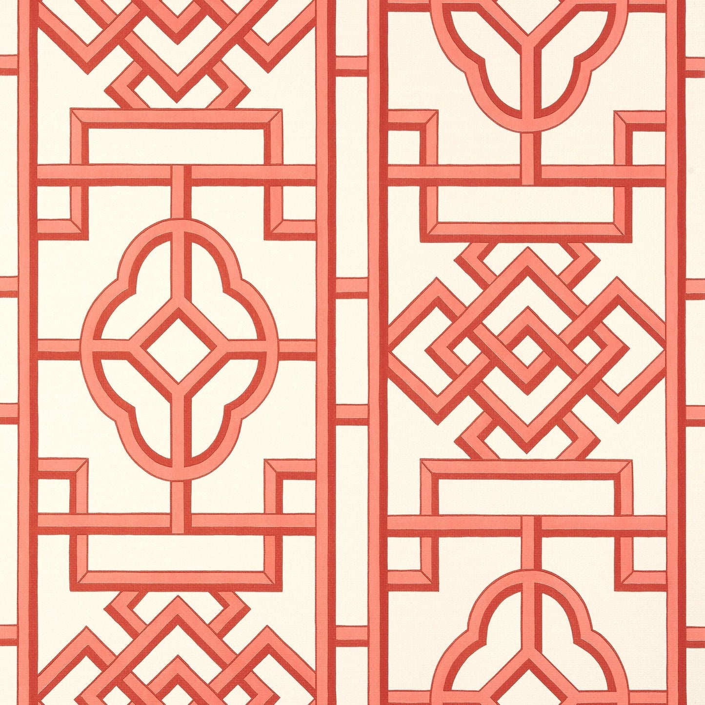 Gateway Wallpaper - Coral - Thibaut - T13316 - Premier Wallcovering