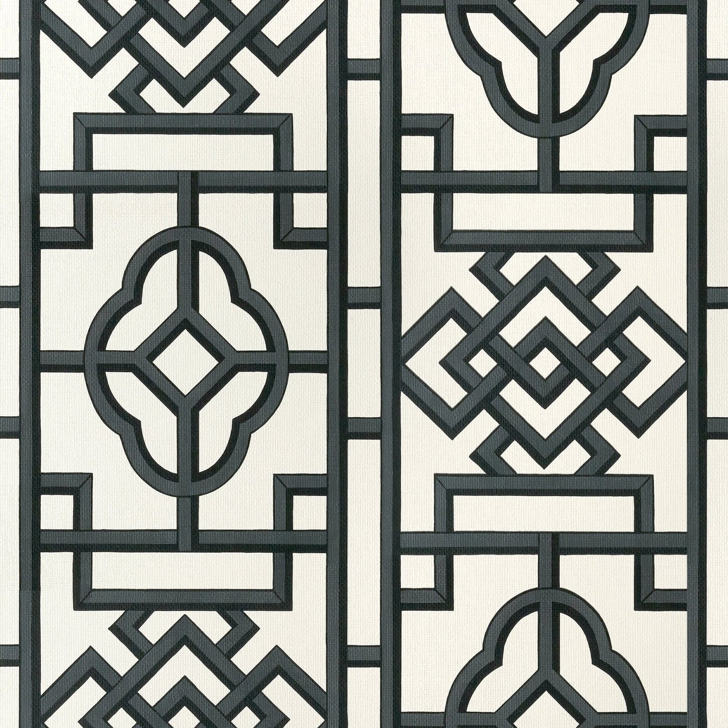 Gateway Wallpaper - Black - Thibaut - T13315 - Premier Wallcovering