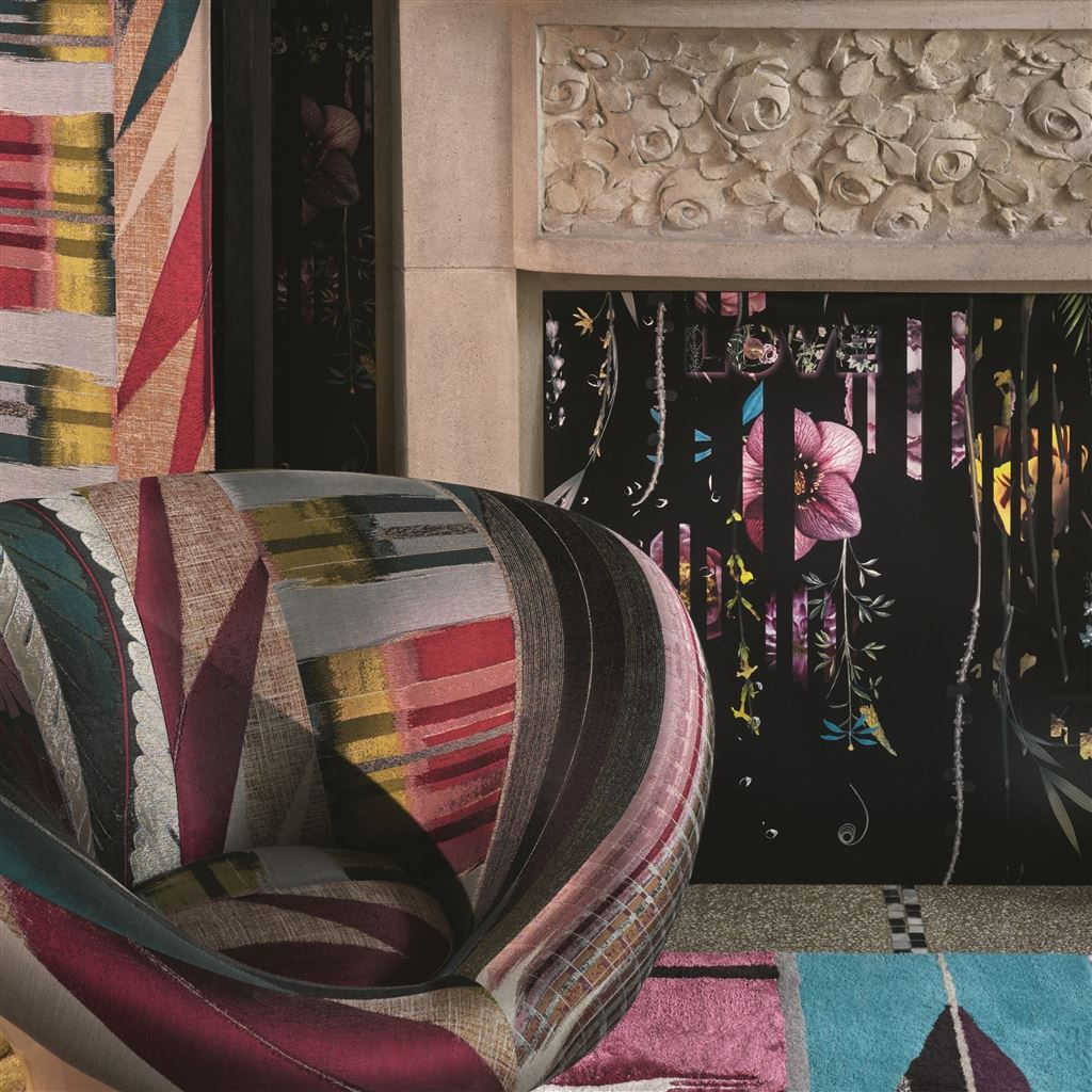 Geisha Fabric - Prisme - Christian Lacroix - FCL7032/01 - Premier Wallcovering