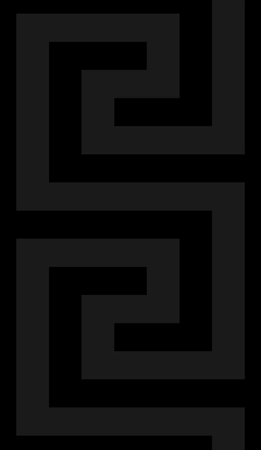 Geometric Maze Wallpaper - Onyx - NextWall - NW59400 - Premier Wallcovering
