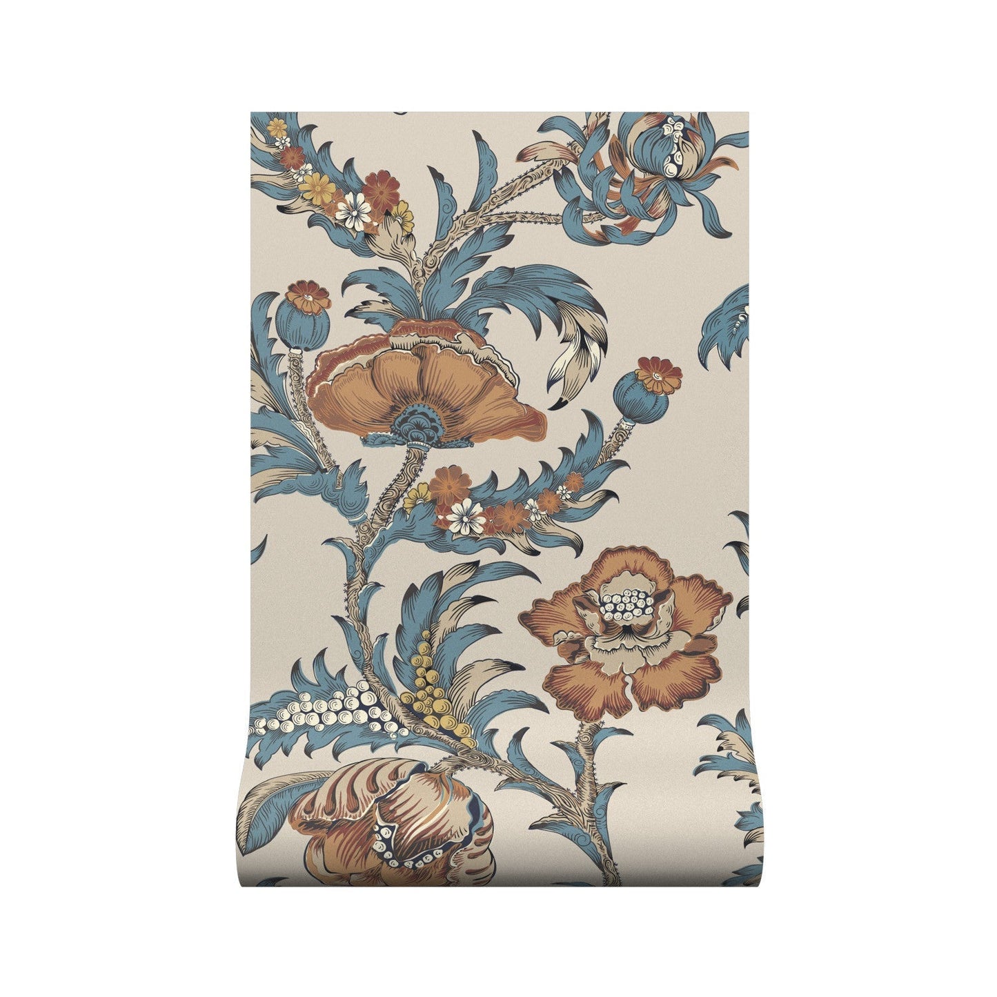 Georgiana Wallpaper - Spice - Warner House - Premier Wallcovering