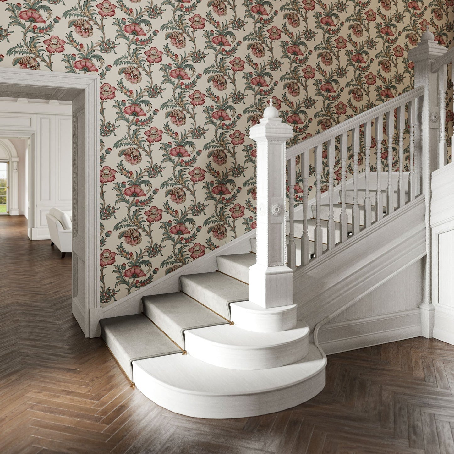 Georgiana Wallpaper - Archive - Warner House - Premier Wallcovering