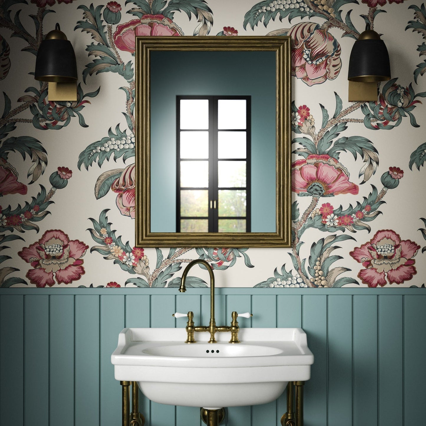 Georgiana Wallpaper - Archive - Warner House - Premier Wallcovering