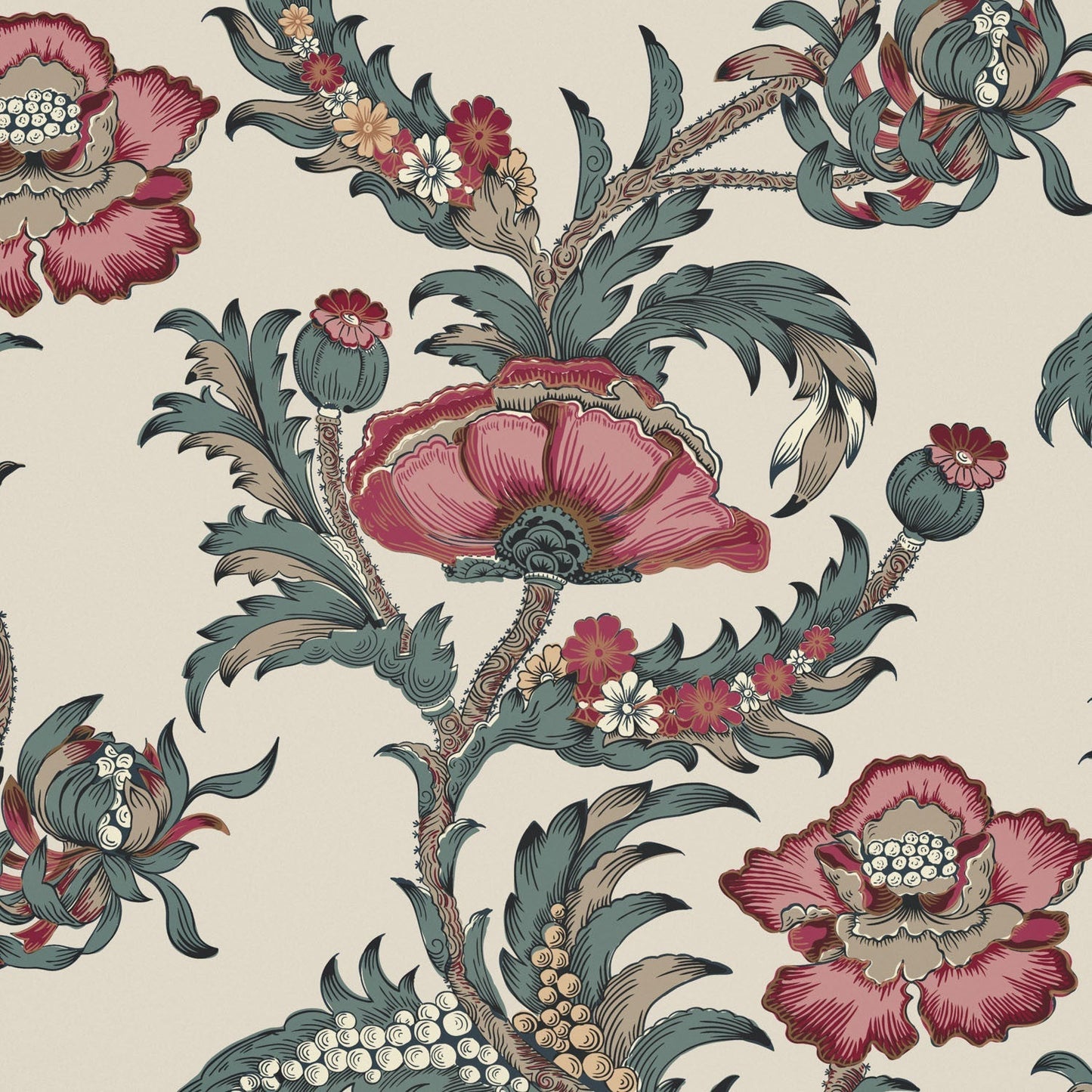 Georgiana Wallpaper - Archive - Warner House - Premier Wallcovering