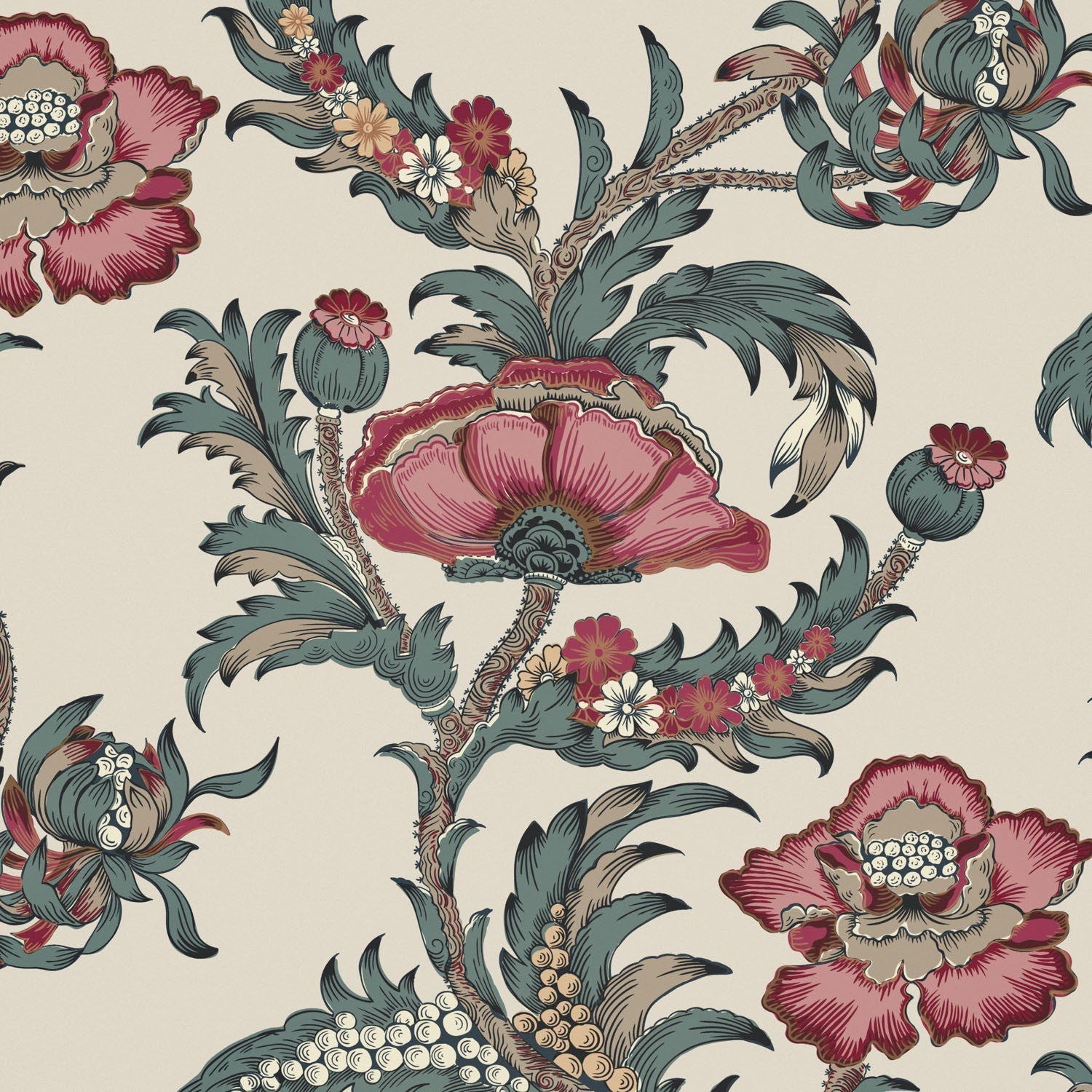 Georgiana Wallpaper - Archive - Warner House - Premier Wallcovering