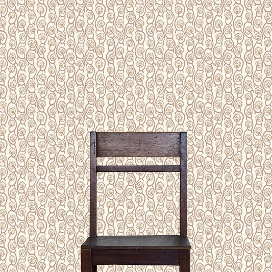Geranium Stripe Wallpaper - Ham Pink - Salt Ridge - Cotswold White - Josephine Munsey - GER-012-035-048 - Premier Wallcovering