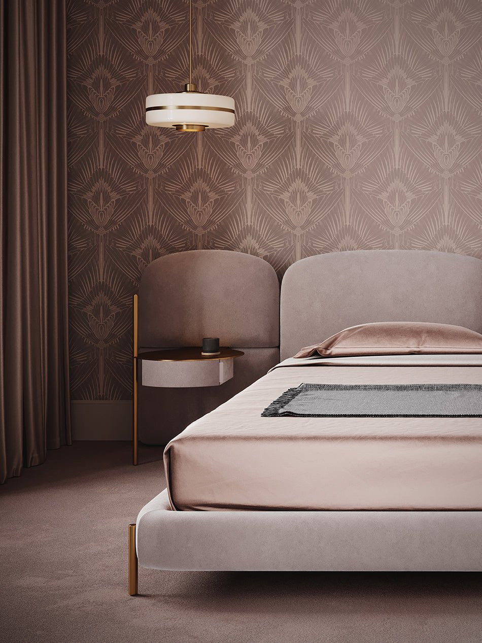 Gershwing Wallpaper - Charleston Blush - Divine Savages - DVS112-GER-CHARL-WR - Premier Wallcovering