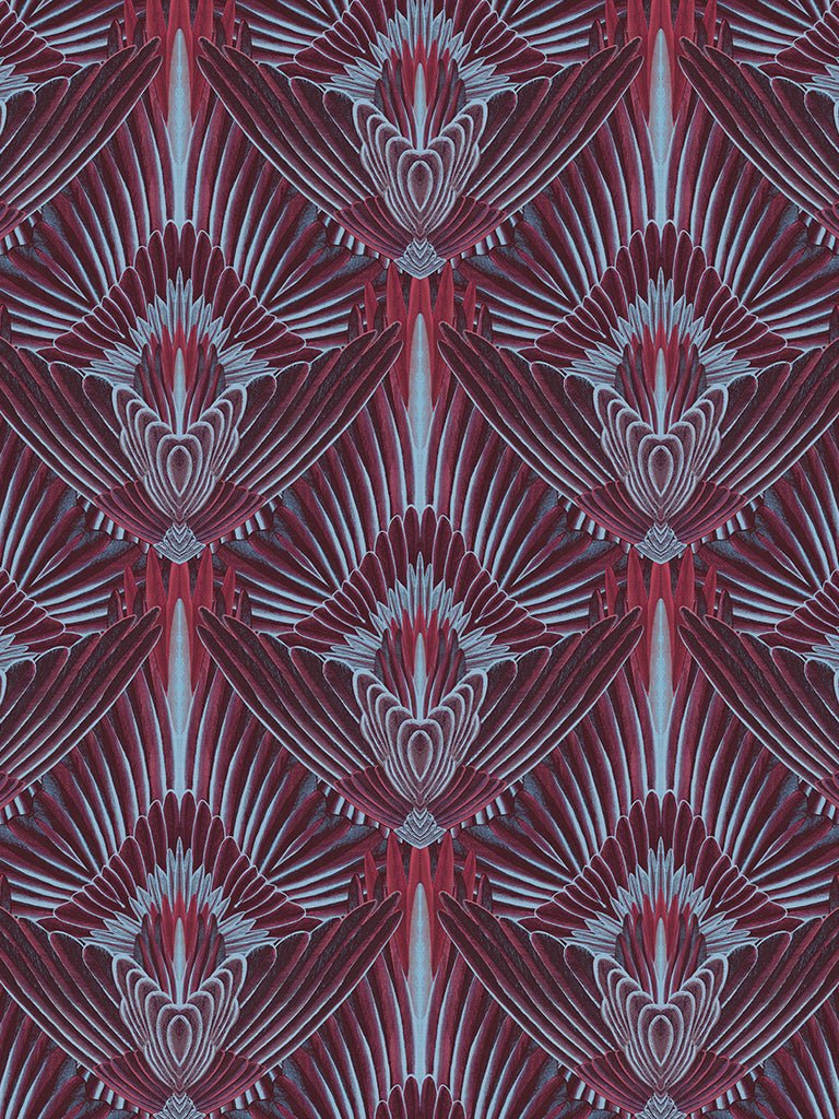 Gershwing Wallpaper - Macaw - Divine Savages - DVS022-GER-MAC-WR - Premier Wallcovering