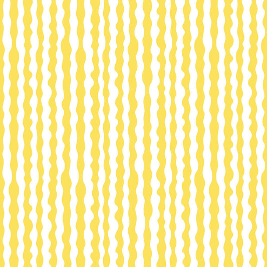Get A Wiggle On Wallpaper - Sunshine Yellow - Lust Home - LH900440 - Premier Wallcovering