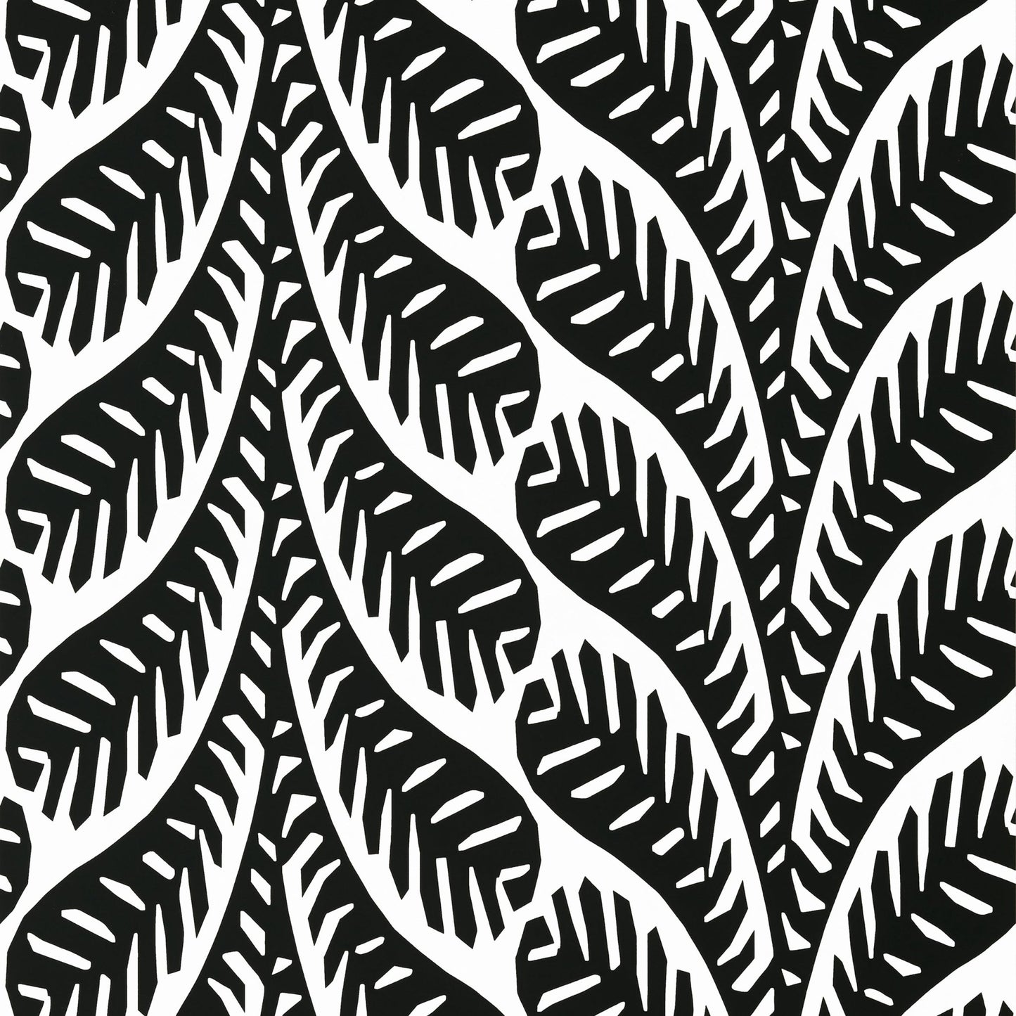 Ginger Wallpaper - Black - Thibaut - T20830 - Premier Wallcovering