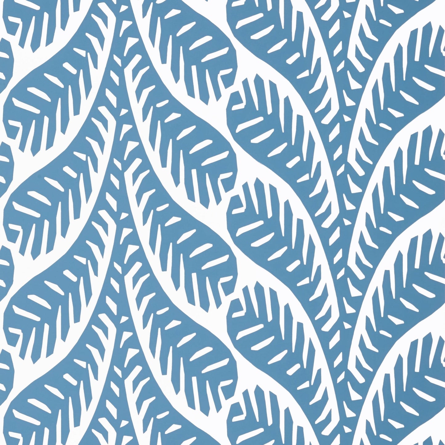 Ginger Wallpaper - Blue - Thibaut - T20848 - Premier Wallcovering