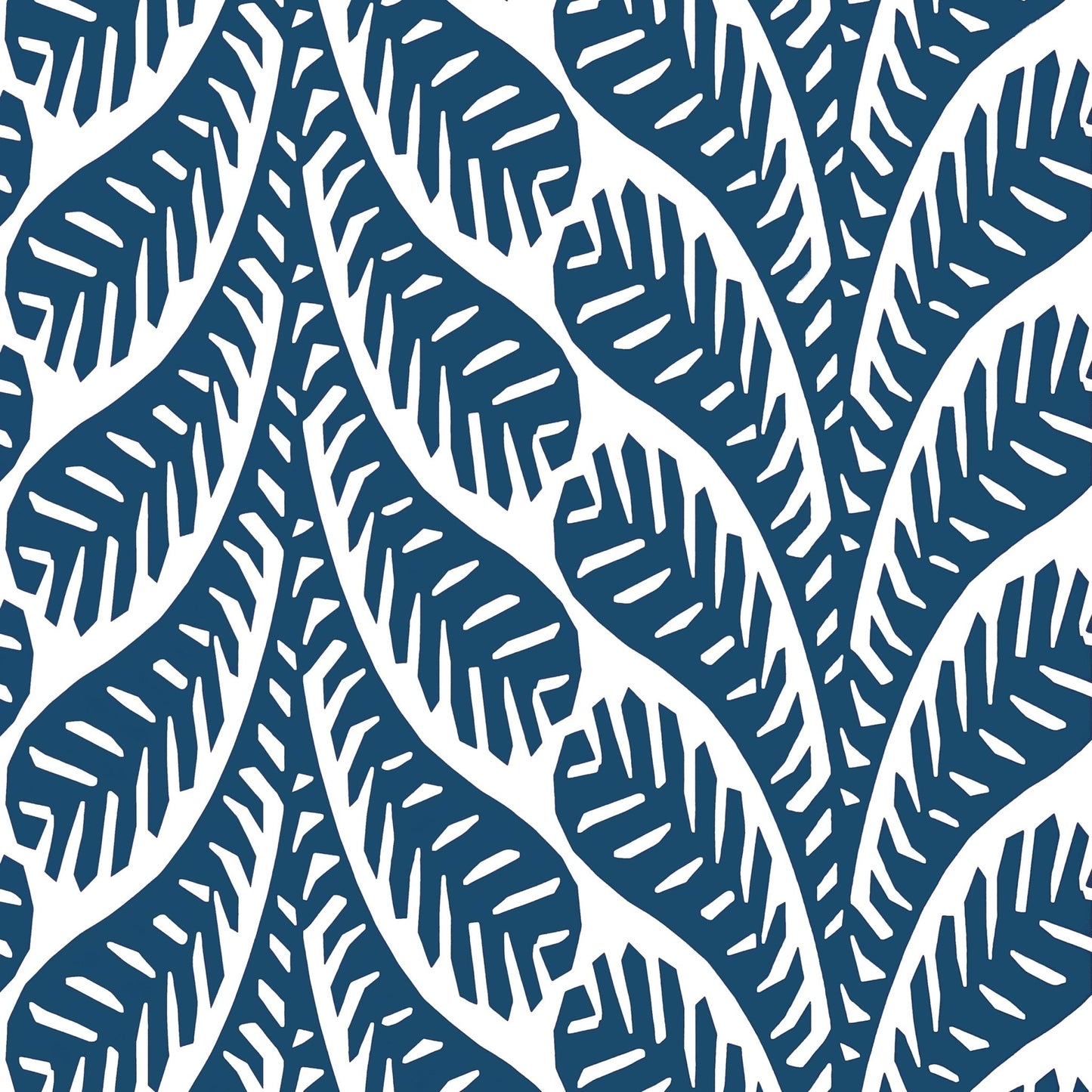 Ginger Wallpaper - Navy - Thibaut - T20827 - Premier Wallcovering
