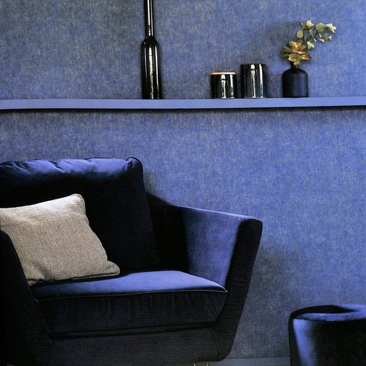 Giudecca Beauty Full Image Wallpaper - Ardoise - Casadeco - 26909302 - Premier Wallcovering