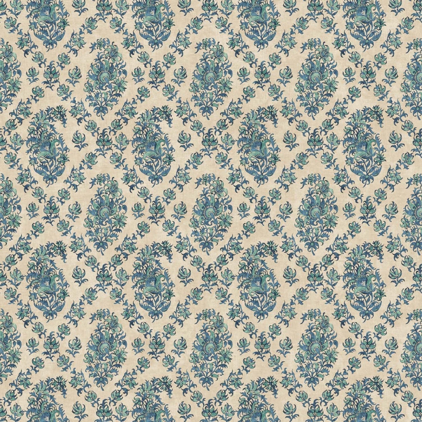 Giverny Wallpaper - Indigo - Warner House - Premier Wallcovering