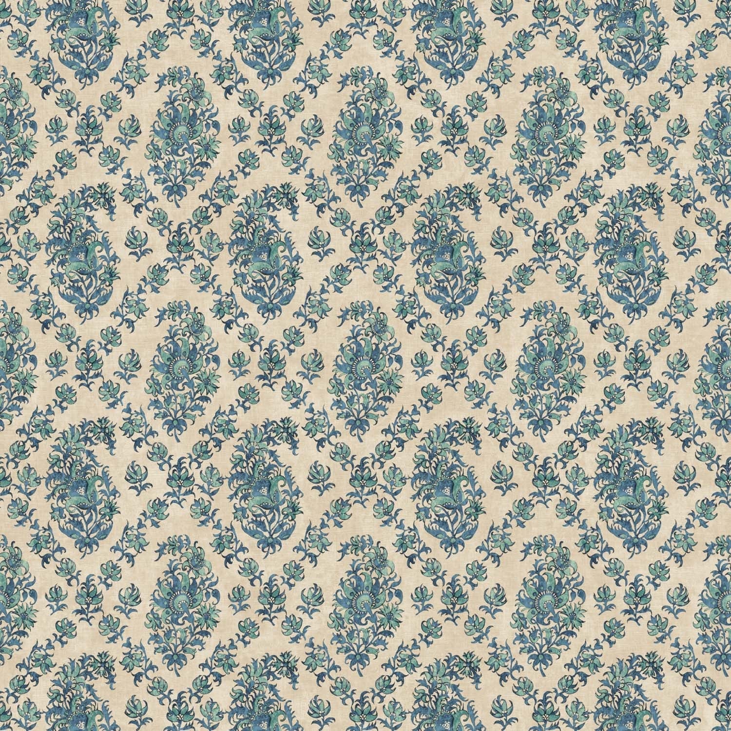 Giverny Wallpaper - Indigo - Warner House - Premier Wallcovering