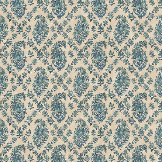 Giverny Wallpaper - Indigo - Warner House - Premier Wallcovering
