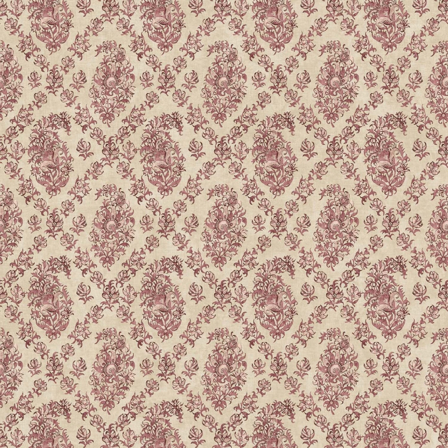 Giverny Wallpaper - Rose - Warner House - Premier Wallcovering