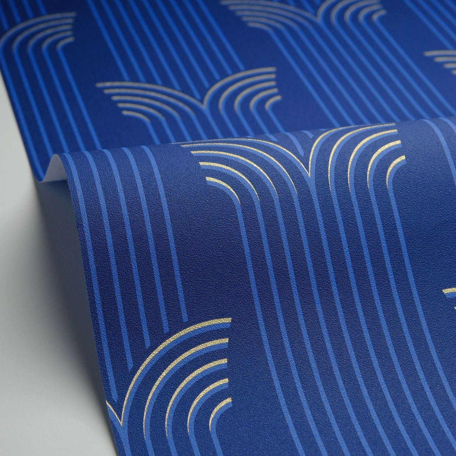 Glamour Wallpaper - Bleu D Outre - Caselio - 105296020 - Premier Wallcovering