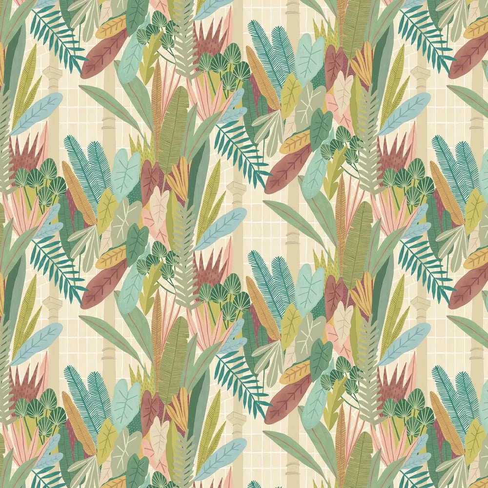 Glasshouse Wallpaper - Forest & Chestnut - Ohpopsi - GHS50152W - Premier Wallcovering