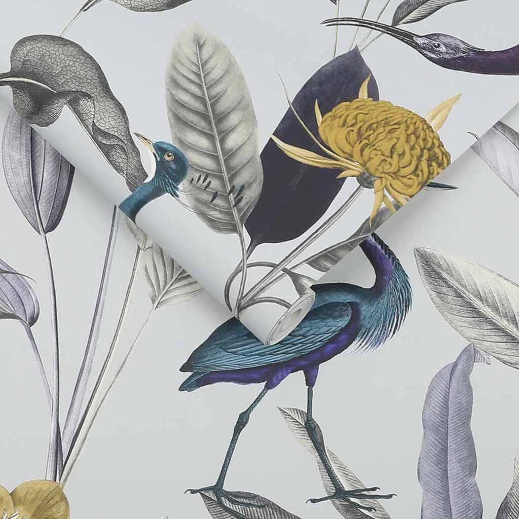 Glasshouse Wallpaper - Soft Grey - Graham & Brown - 111721 - Premier Wallcovering