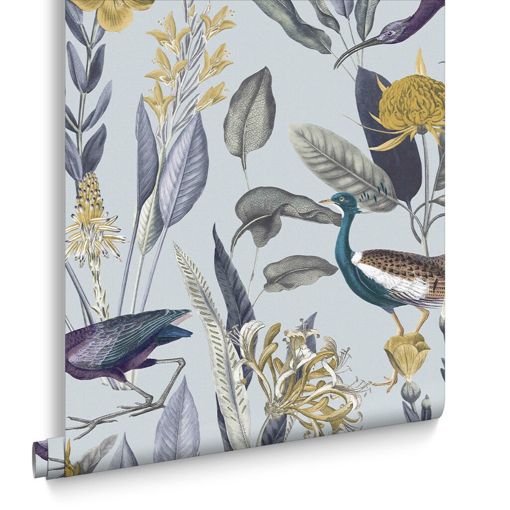 Glasshouse Wallpaper - Soft Grey - Graham & Brown - 111721 - Premier Wallcovering