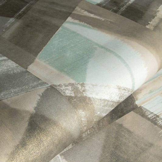 Glaze Crafted Wallpaper - Aqua - Hohenberger - 26793 - Premier Wallcovering