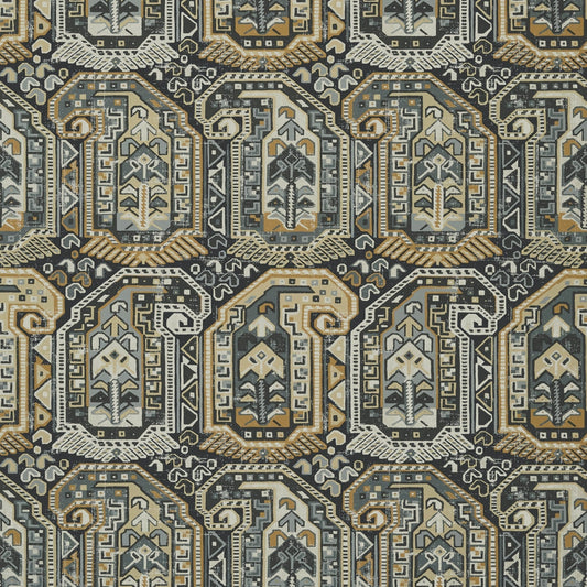 Gleniffer Wallpaper - Black & Grey - Thibaut - T85021 - Premier Wallcovering