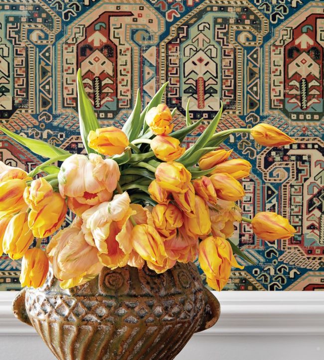 Gleniffer Wallpaper - Black & Grey - Thibaut - T85021 - Premier Wallcovering