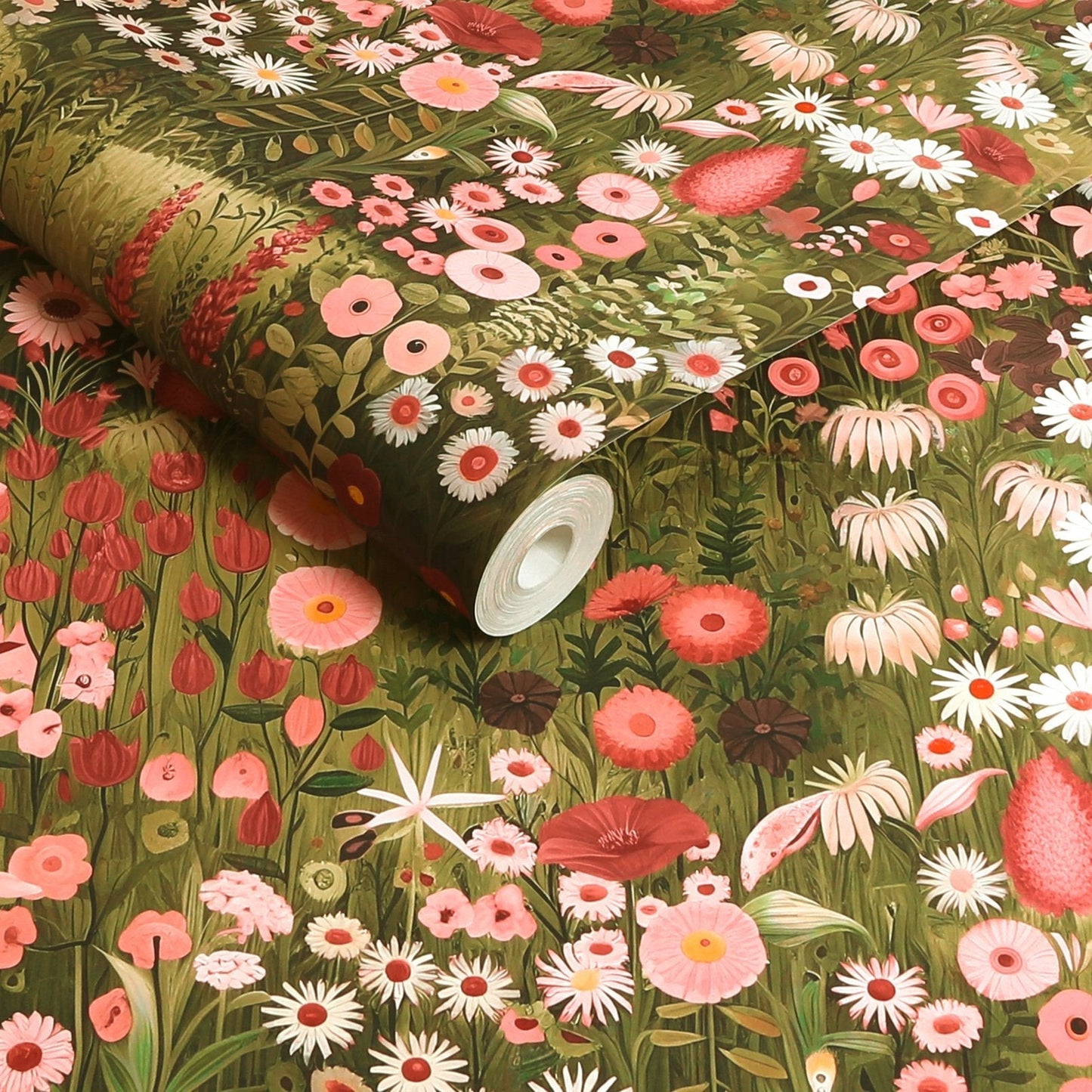 Glenwhan Wildflower Wallpaper - Spring - Graham & Brown - 127929 - Premier Wallcovering