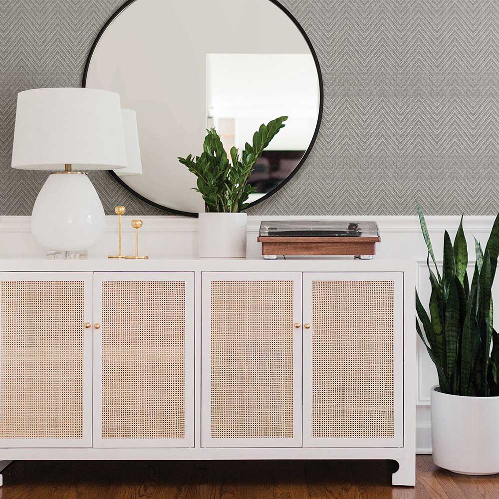 Glynn Wallpaper - Grey - A Street Prints - FD26650 - Premier Wallcovering