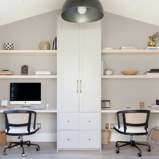 Glynn Wallpaper - Heather - A Street Prints - FD26648 - Premier Wallcovering