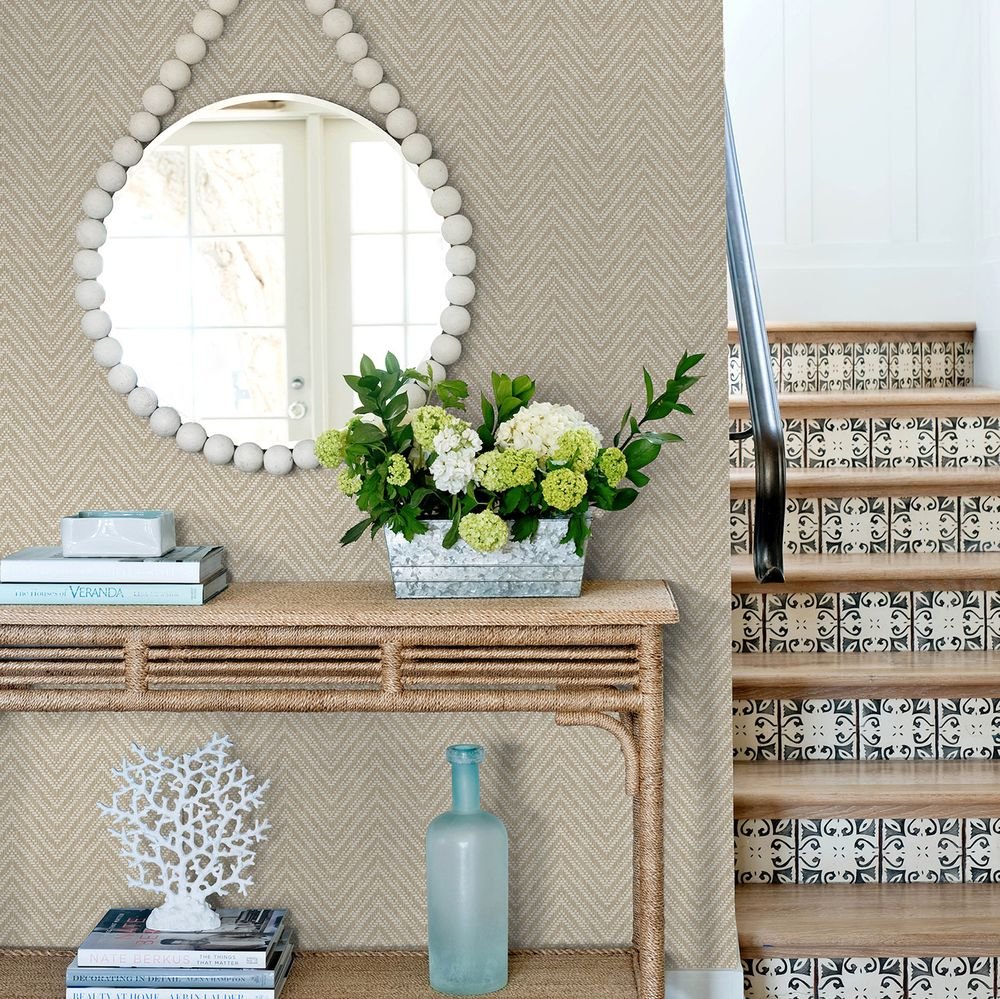 Glynn Wallpaper - Natural - A Street Prints - FD27045 - Premier Wallcovering