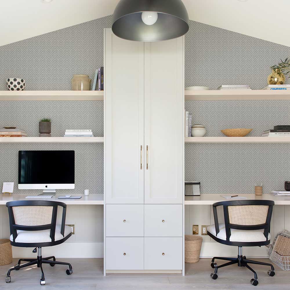 Glynn Wallpaper - Grey - A Street Prints - FD26650 - Premier Wallcovering