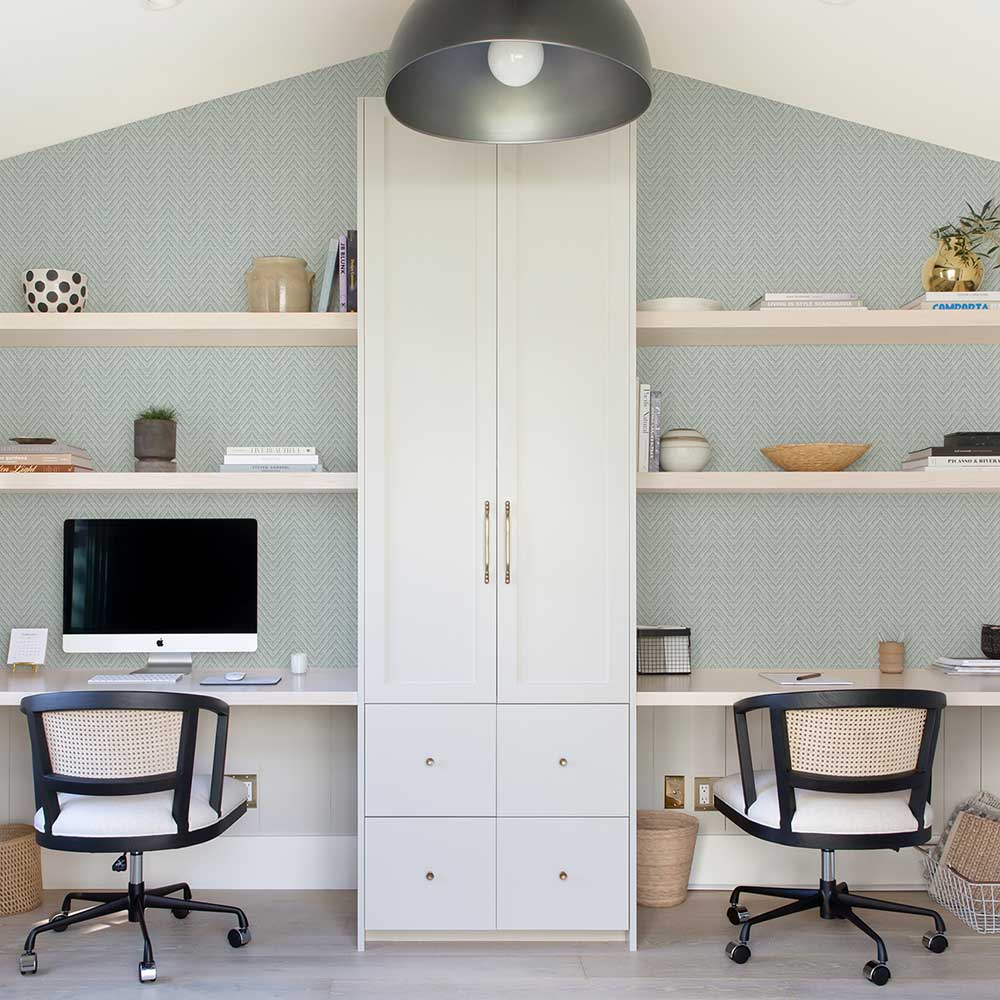 Glynn Wallpaper - Blue - A Street Prints - FD26649 - Premier Wallcovering