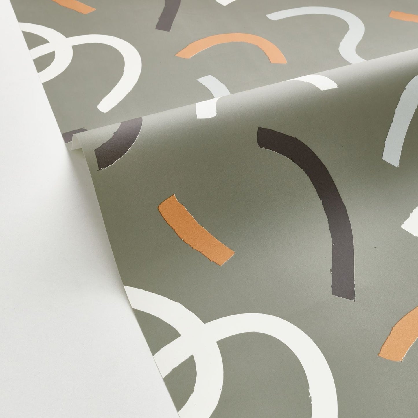 Good Vibes Only Wallpaper - Kaki - Caselio - 103397010 - Premier Wallcovering