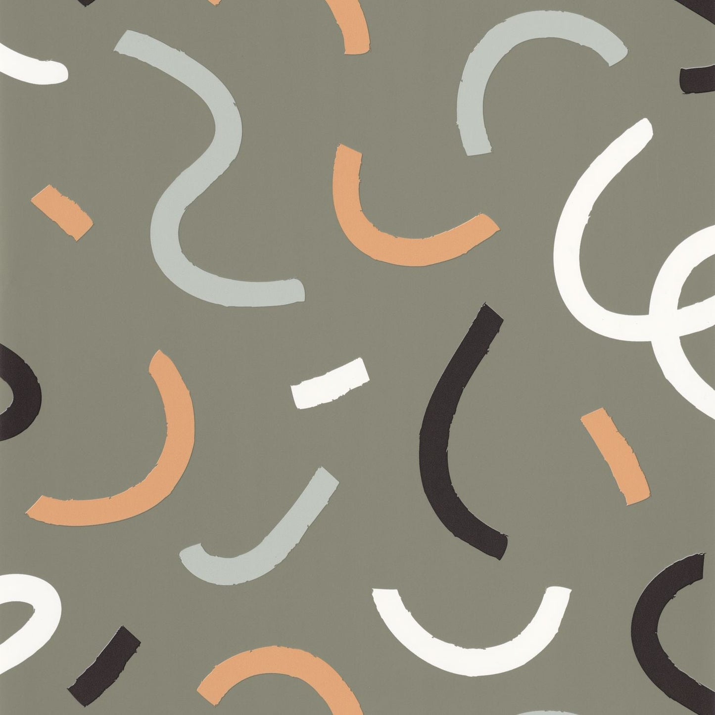 Good Vibes Only Wallpaper - Kaki - Caselio - 103397010 - Premier Wallcovering