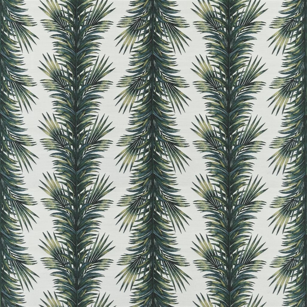 Goya Fabric - Vert Buis - Christian Lacroix - FCL7010/01 - Premier Wallcovering