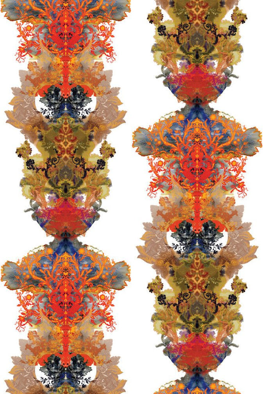 Grand Blotch Damask Fabric - Original - Timorous Beasties - DIGI/GBD/1297/ORG/01 - Premier Wallcovering