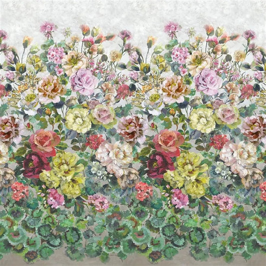 Grandiflora Rose Wallpaper - Dusk - Designers Guild - PDG1123/01 - Premier Wallcovering