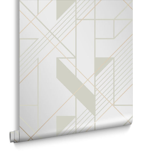 Graphic Wallpaper - Parchment - Graham & Brown - 105243 - Premier Wallcovering