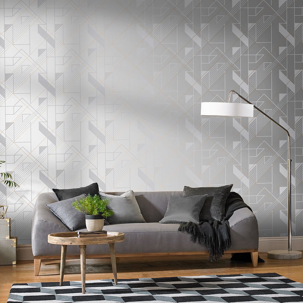 Graphic Wallpaper - Reflect - Graham & Brown - 105245 - Premier Wallcovering